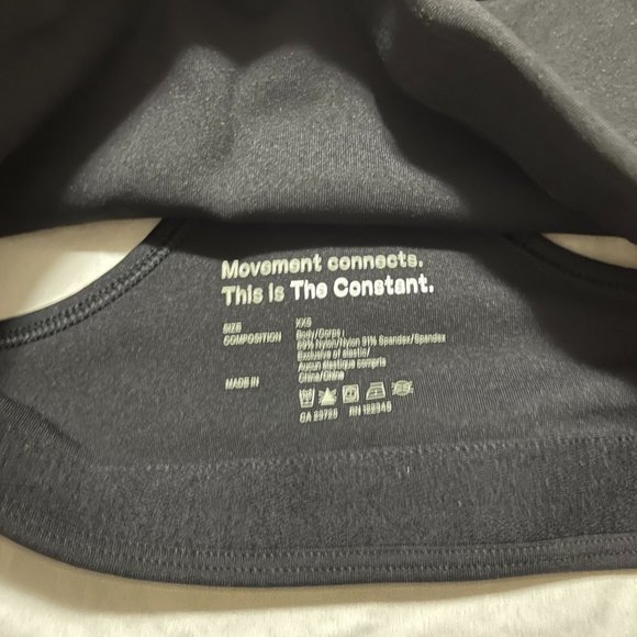 Aritzia Sports Bra sz XXS Black NWT - Picture 4 of 4